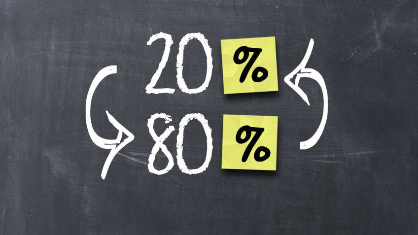 Pareto principle concept