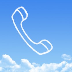 phone cloud shape