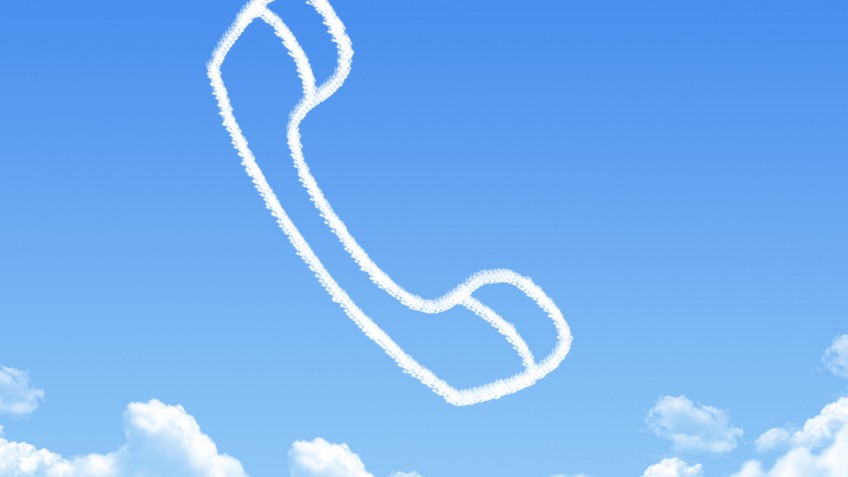 phone cloud shape