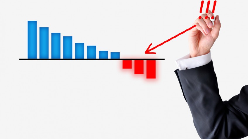 Negative cash flow concept